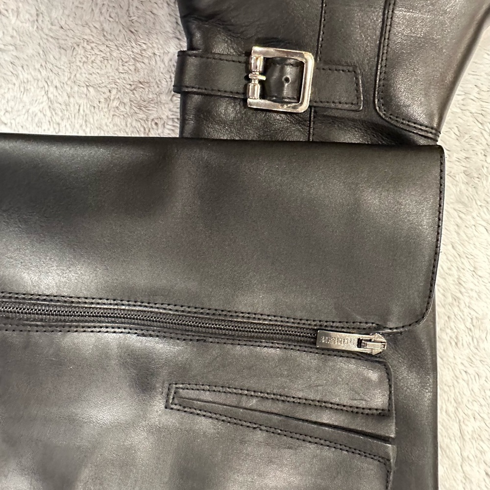 Like NEW✨La CANADIENNE Black Ridding Boots with Smooth Leather and Rounded Toe - Picture 5 of 16